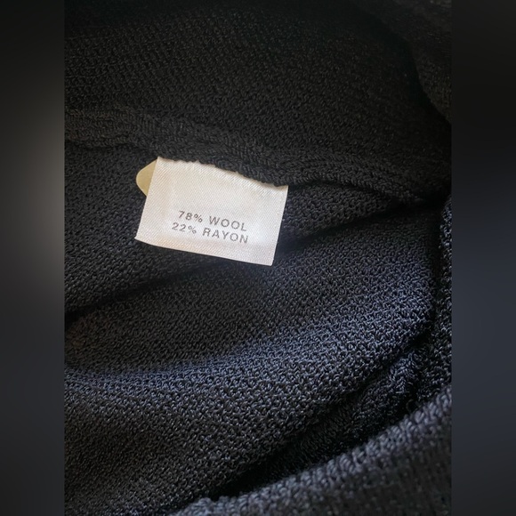 ST. JOHN Collection Wool & Rayon Elegant Black Women's Pants Size 12 - Picture 3 of 7